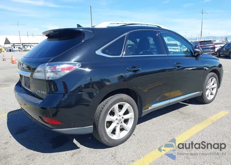 2011 Lexus Rx 350 z USA, uszkodzony, nr VIN JTJZK1BA3B2411409